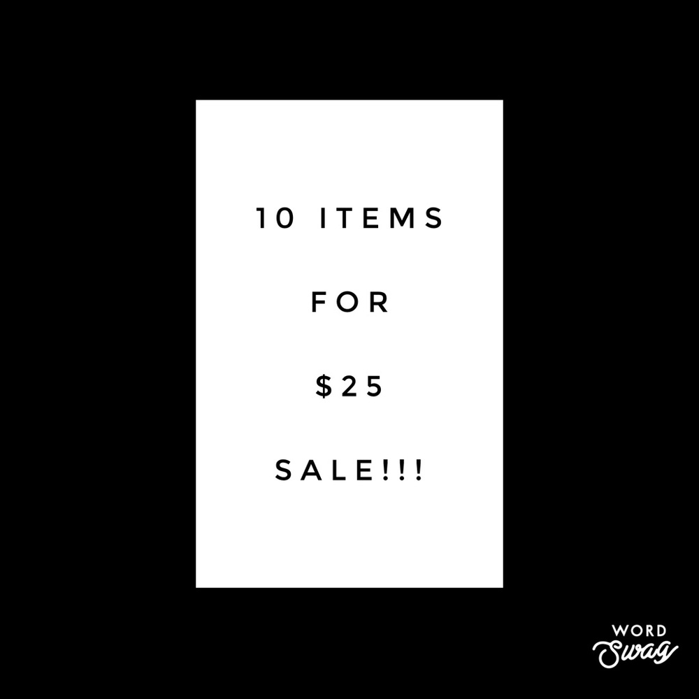 10 times for $25! HUGE SALE!